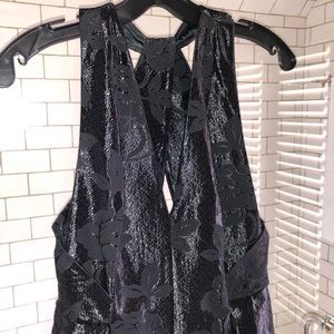 Topshop Nordstrom Black Cocktail dress size 6